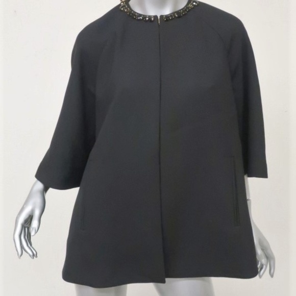 Draper James Jackets & Blazers - NEW Draper James Elizabeth Embellished Cape Jacket